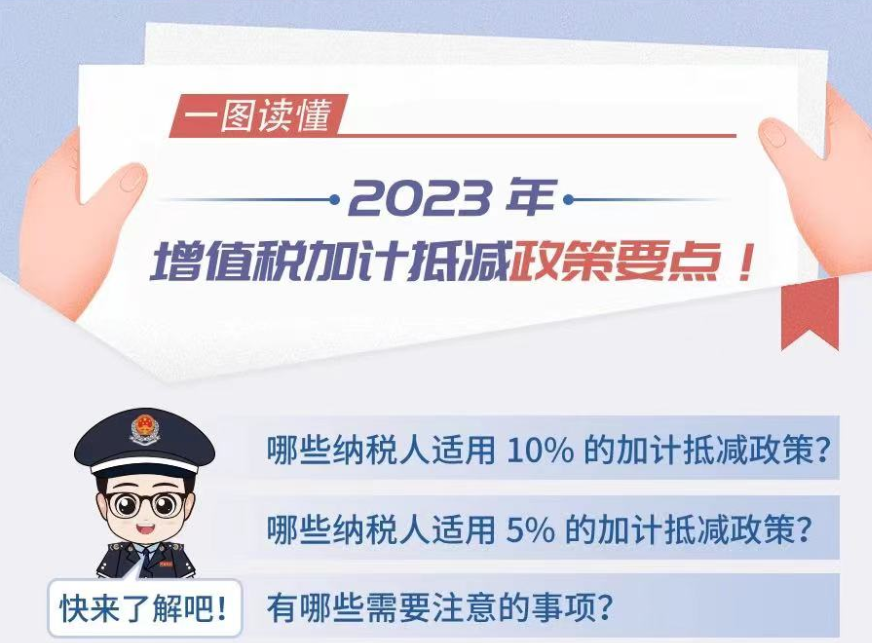 2023年增值税加计抵减政策要点